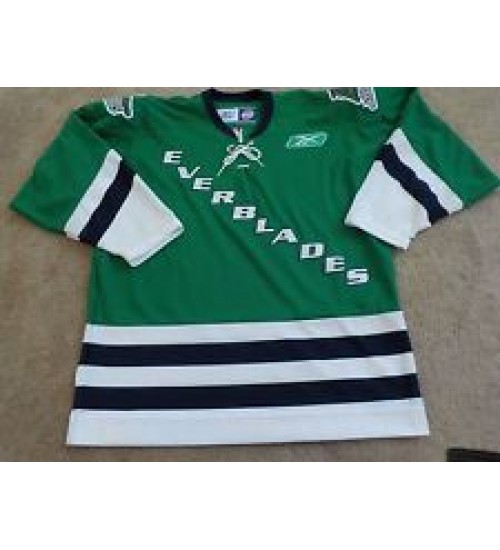 Custom ECHL Florida Everblades Hockey Jersey Alt Green